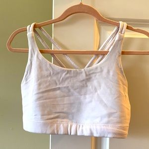 ATHLETA GIRL TAKE IT EASY PINK SPORTS BRA SIZE L/12